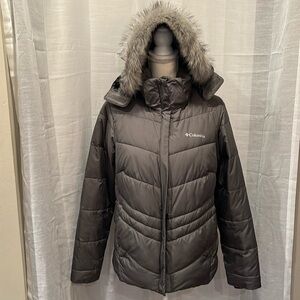 Columbia Women’s Peak to Park Insulated Jacket Grey Size Medium